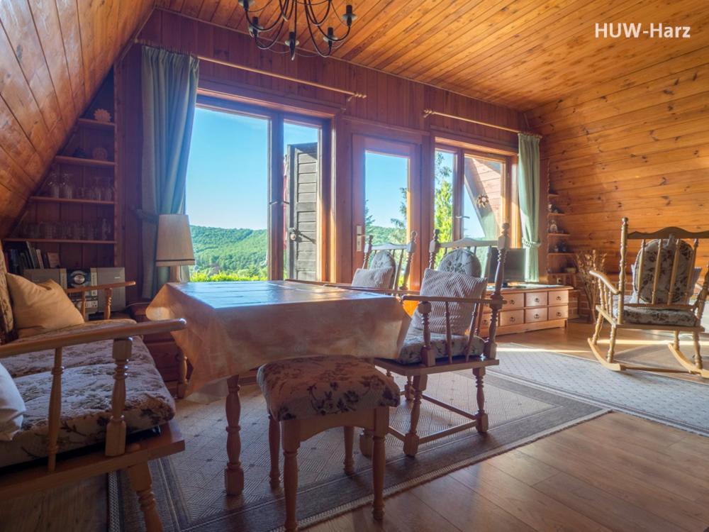 Finnhuette Am Kapitelsberg Wernigerode Luaran gambar